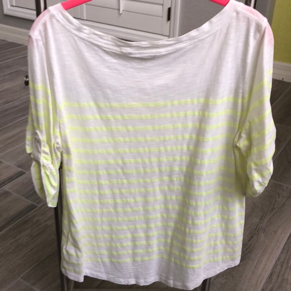 Banana Republic Striped Tee Size L - Picture 4 of 4